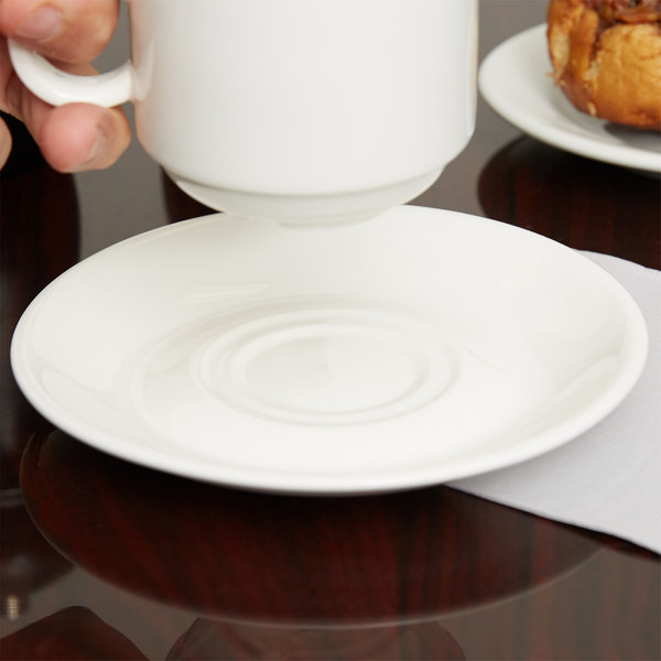 Plato para Taza de Porcelana Fina, 15.5cm (Outlet) - Arcoroc