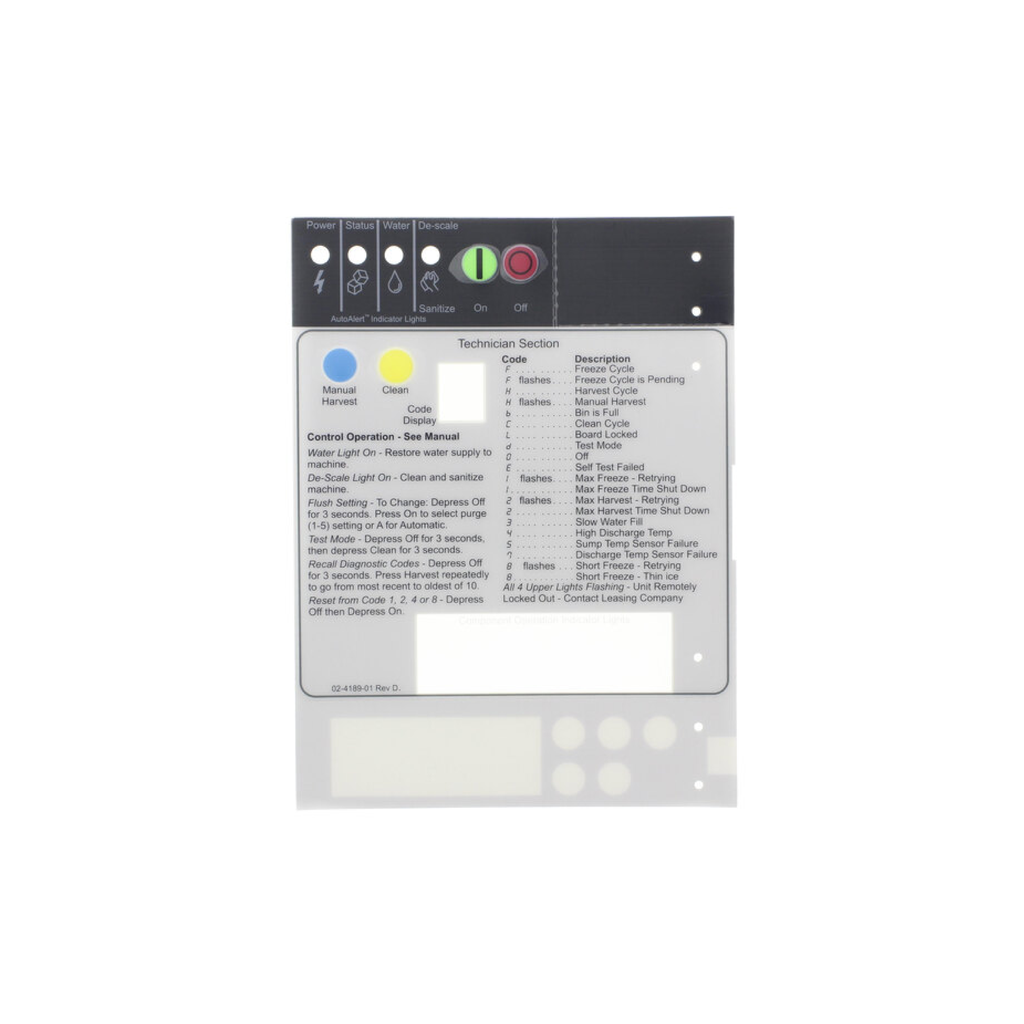 Label - controller - Scotsman USA
