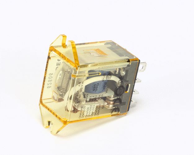 Relay dpdt-w/mtg tabs 120v 50/60hz ac - Cleveland