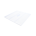 Shelf kit t 49 wht w/5"standof - True