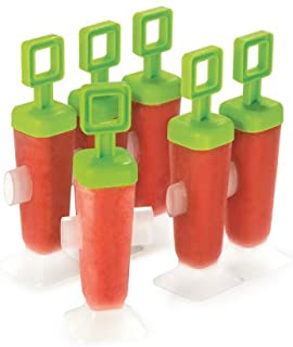 Set de 6 moldes para helado de ajuste a presión figura cuadrada (Outlet) - Cuisipro