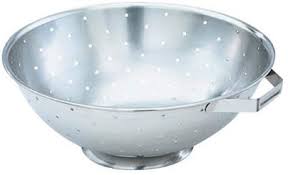 Colador en acero inoxidable con asas (16-1/2" x 7") - Vollrath