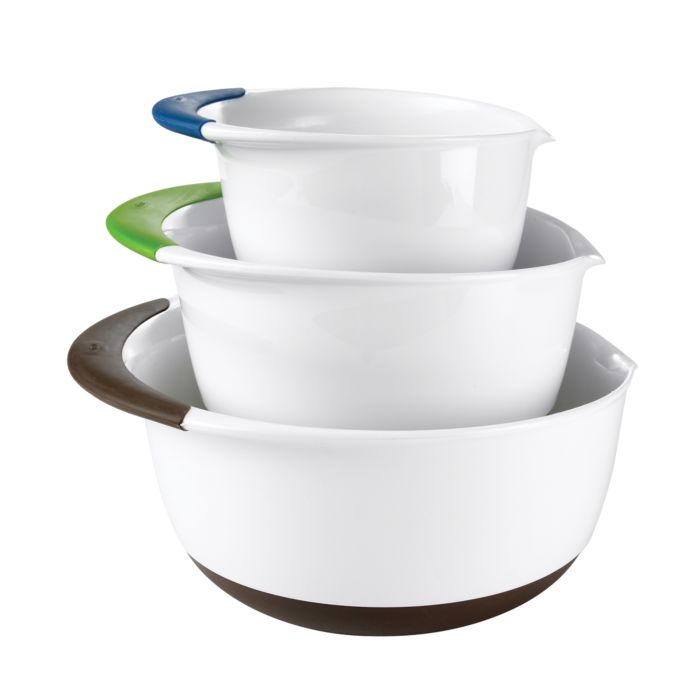 Juego de 3 bowls para mezclar - Oxo