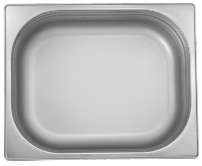 Recipiente 1/2 en acero inoxidable 32.5x26.5x6.5cm - Ozti