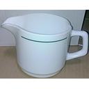 [56035-10-O] Jarra de Café de Vidrio Templado Restaurante, 8.5 cm - Franja Verde (Outlet) - Arcoroc