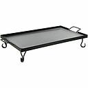 Plancha de hierro forjado de tama–o completo con soporte - American Metal Craft