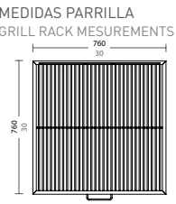 Parrilla para HJX-PRO-L175 - Josper