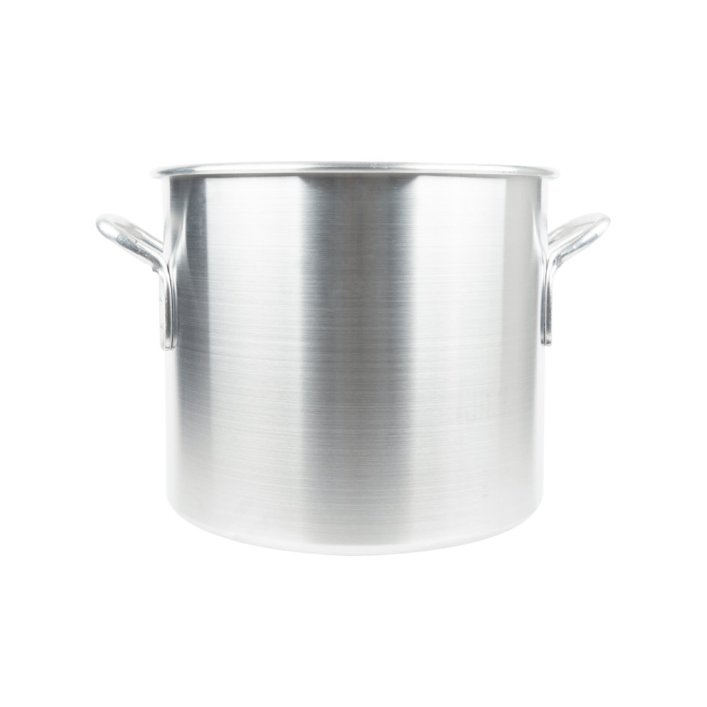 Olla consome 19lt borde enrollado aluminio 3004 - Vollrath