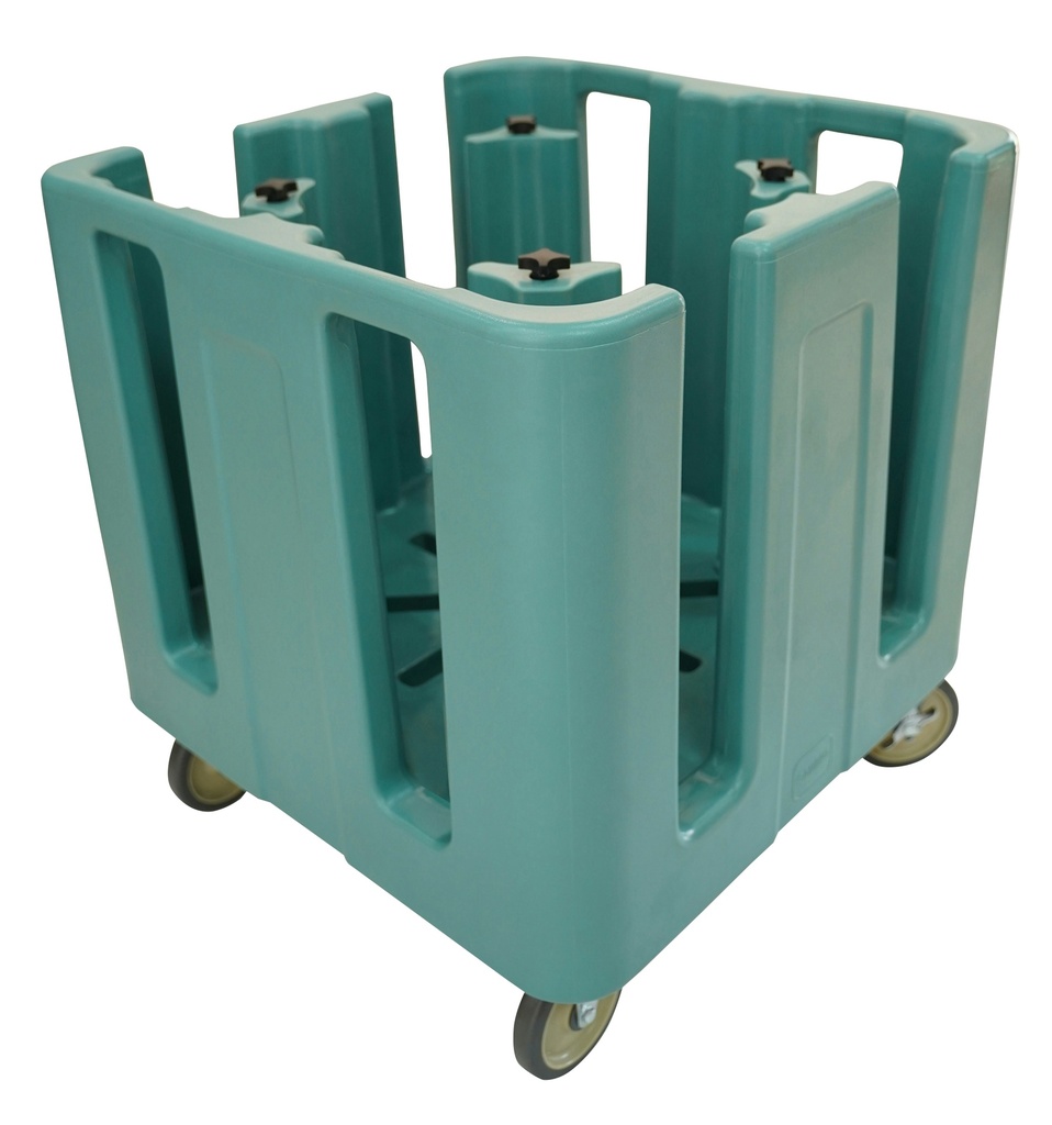 Carro para platos ajustable azul pizarra - Cambro India