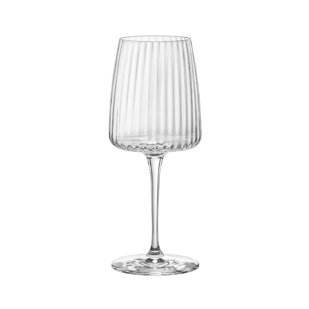 Copa Exclusiva Chardonnay 12 5/8 oz | 374 ml - Alt 20cm Dim 6,2 cm Tipo de Vidrio Star Glass - Bormioli Rocco