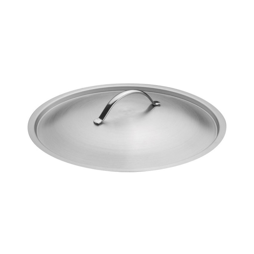 Tapa en acero inoxidable 45 cm satinada - Ozti