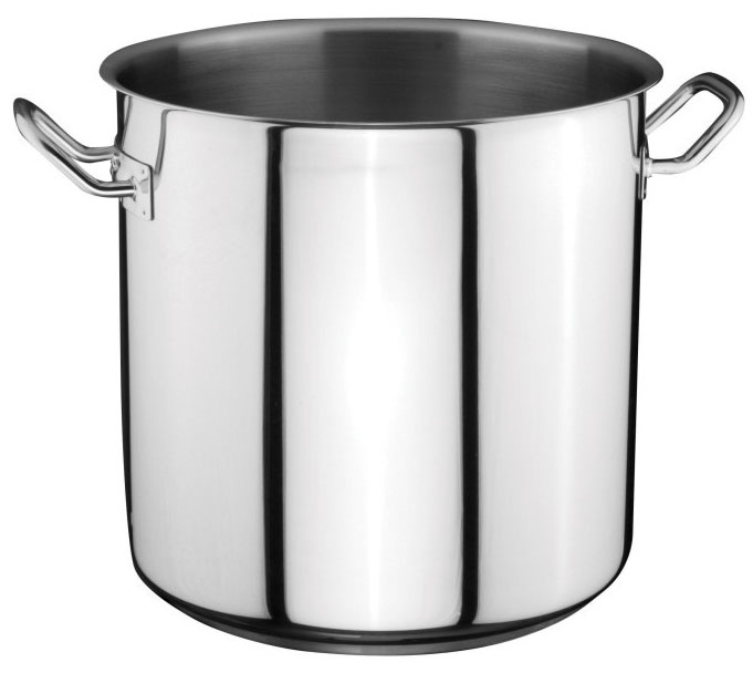 Olla en acero inoxidable 40 lts consome inducción - Ozti