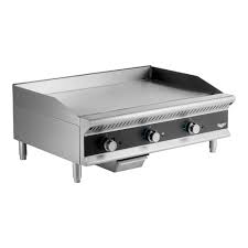 Plancha a gas de 36" para trabajo medio, con controles manuales - Vollrath