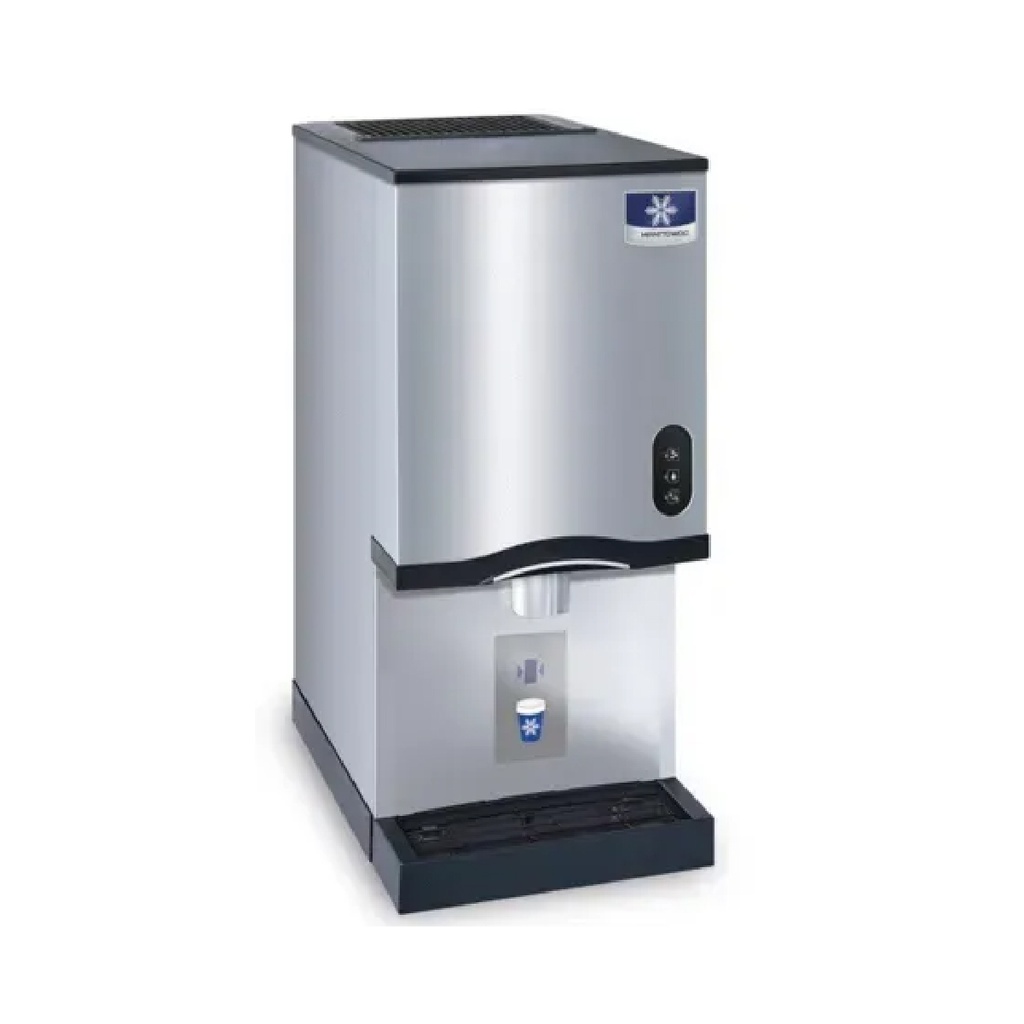  Máquina fabricadora (92 kg) y dispensadora (4,54 kg) de hielo Nugget- Manitowoc 