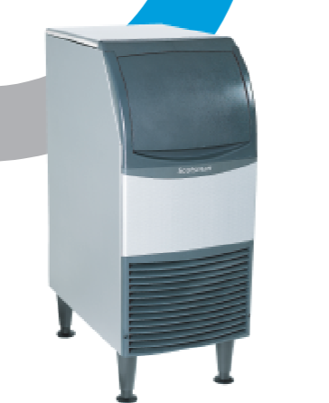 Máquina fabricadora de hielo en cubo 70 lb autocontenida R290, incluye sistema de filtración, mangueras de agua y accesorios de instalación - Scotsman USA  