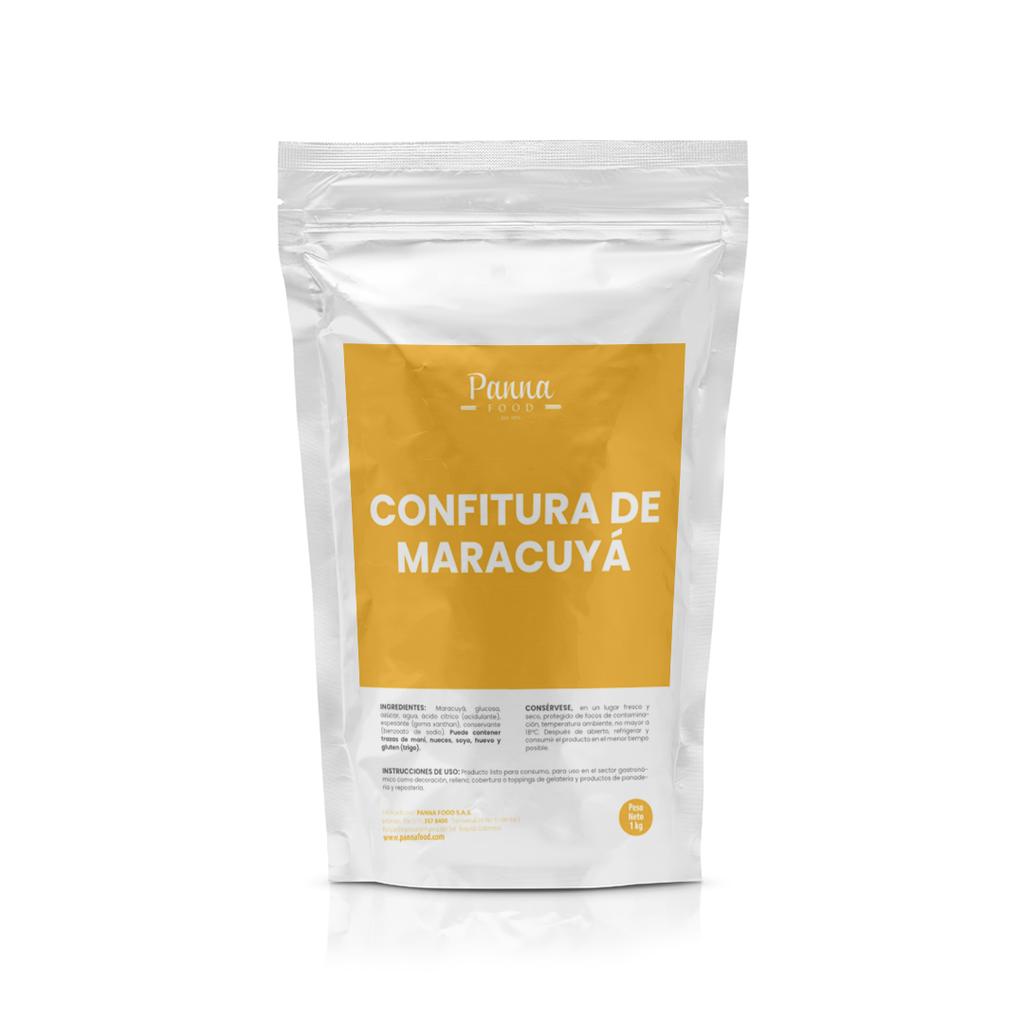 Confitura de maracuyá x 1 kg - Panna Food-MD
