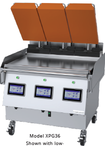 Parrilla a gas propano de tres platos Xpress - Garland