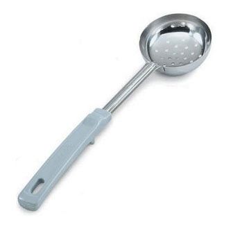 [62170] Cucharon porcionar plano 4 oz perforado inox - Vollrath