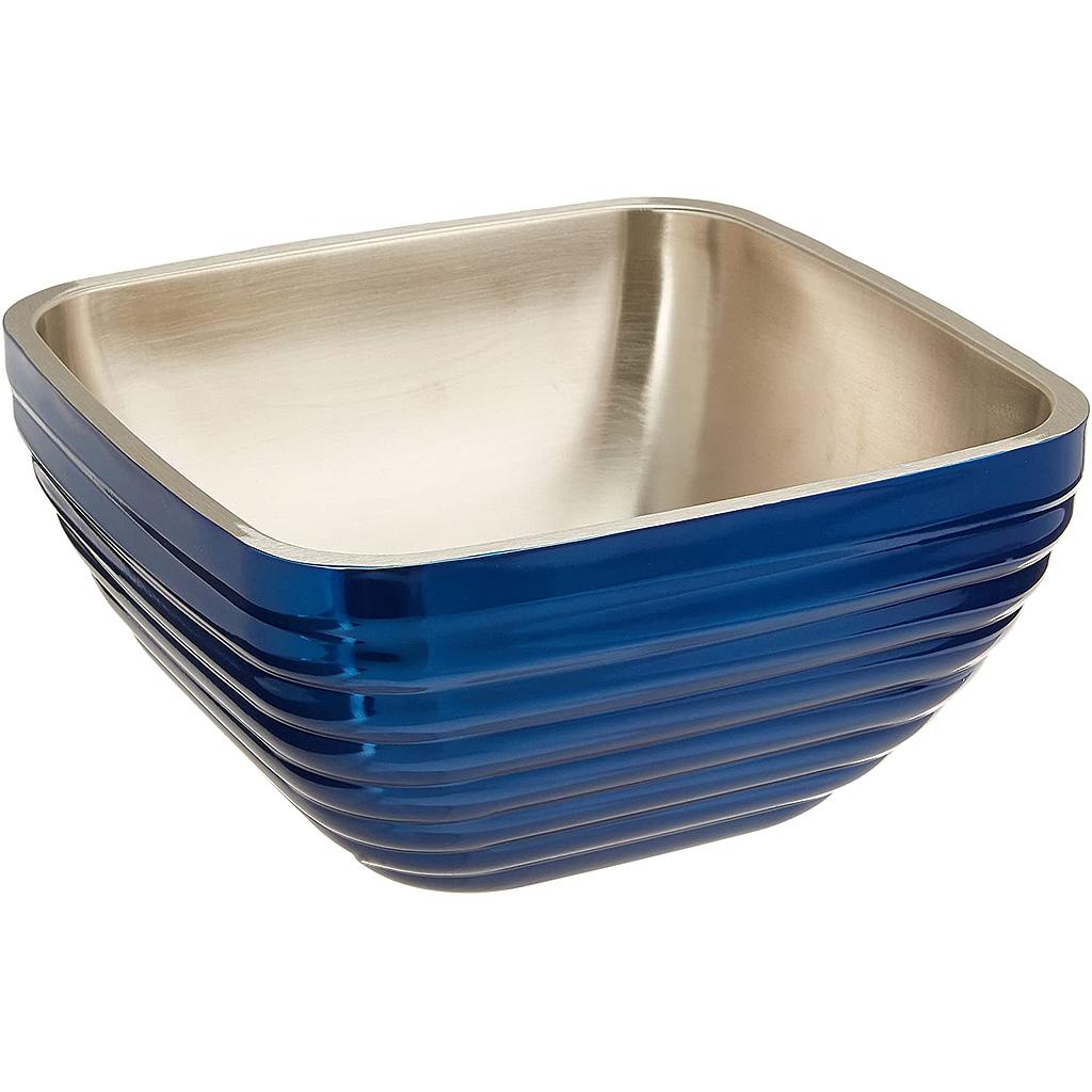 [47619-25] Tazón cuadrado azul cobalto - Vollrath