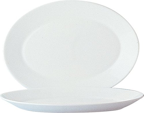 Platos blancos para restaurante clearance