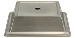 [J0143030A-O] Campana Cuadrada de Acero Inoxidable, 21.6 cm - Oneida