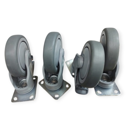 [71379642] Castor / feet kit X 4  - Afinox