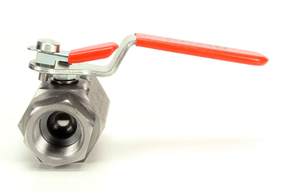 Valve 1" left w/lock - Frymaster