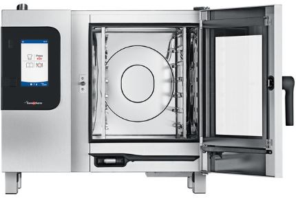 Horno combi easyTouch a gas de 6 GN 1/1 con puerta ocultable  Convotherm