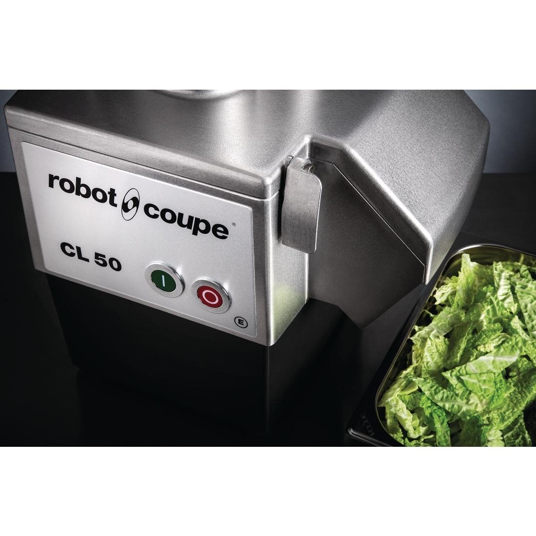 Cortador de vegetales, capacidad 20-300 platos/dÌ_a, modelo CL50 - Robot-Coupe