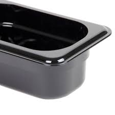 Recipiente 1/9 policarbonato 16oz negro Cambro