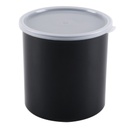 Tarro tapa almacenar alimentos 2.4lts negro - Cambro