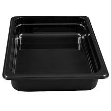 Azafate policarbonato negro GN 1/2, capacidad 3.9 lt - Cambro