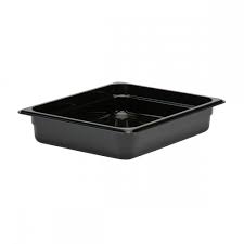 Azafate policarbonato negro GN 1/2, capacidad 3.9 lt - Cambro