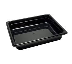 Azafate policarbonato negro GN 1/2, capacidad 3.9 lt - Cambro