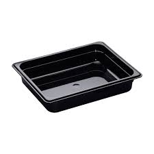 Azafate policarbonato negro GN 1/2, capacidad 3.9 lt - Cambro