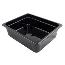 Azafate policarbonato negro GN 1/2, capacidad 5.9 lt - Cambro