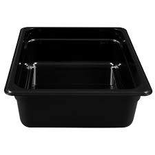 Azafate policarbonato negro GN 1/2, capacidad 5.9 lt - Cambro