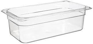 Recipiente 1/3 policarbonato 3.6lt transparente Cambro