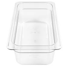 Recipiente 1/3 policarbonato 3.6lt transparente Cambro
