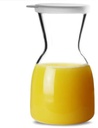 Garrafa con tapa para bebidas 8oz en policarbonato transparente - Cambro