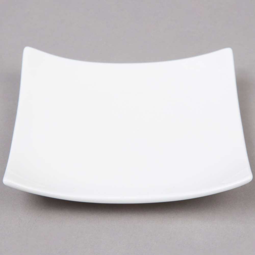 Copela Cuadrada de Porcelana Fina, 9.4x1.7cm - Arcoroc
