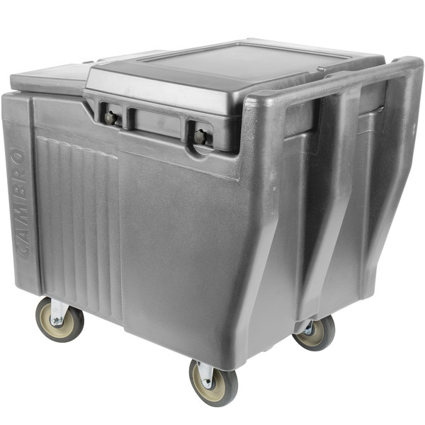 Carro hielo tapa deslizable cap. 57 kg 58.5 x 80 x 74.5cm gris Cambro