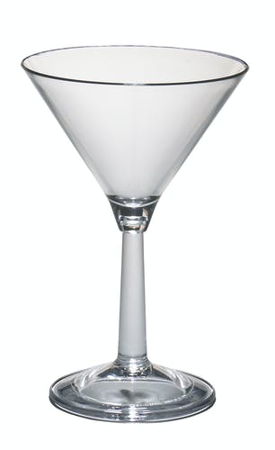 Copa martini 9.5 oz policarbonato transparente Cambro