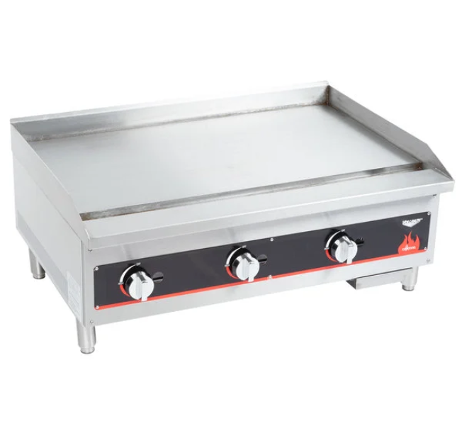 Plancha gas 36&quot; control manual -Vollrath