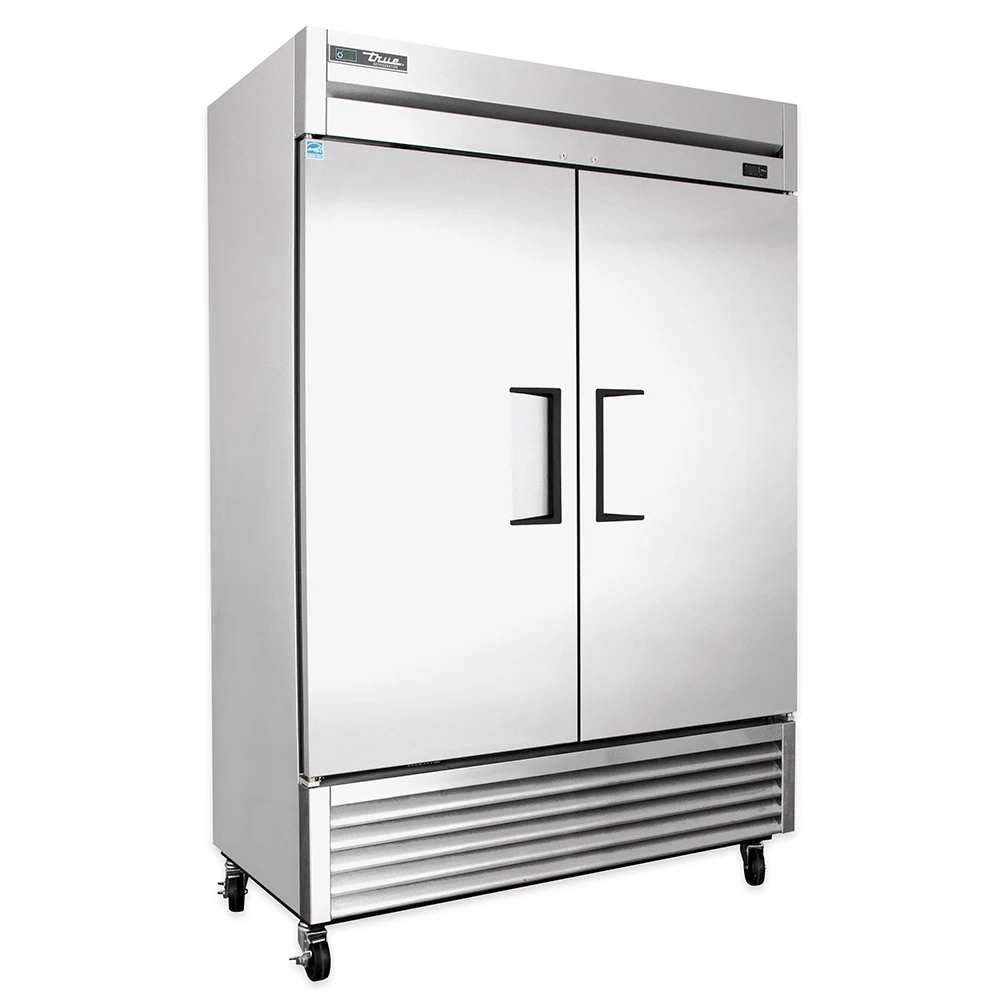 Refrigerador de 2 puertas en acero inoxidable con refrigerante ecológico R-290 - True