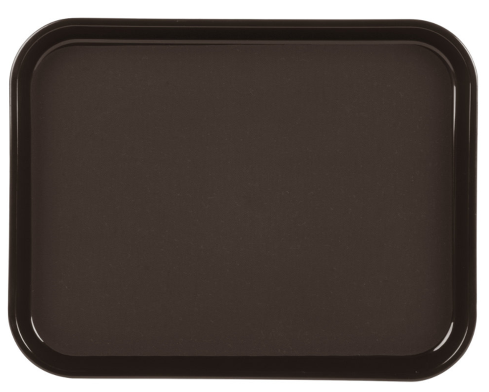 Bandeja antideslizante rectangular polipropileno 27 x 34.5cm castaño Cambro