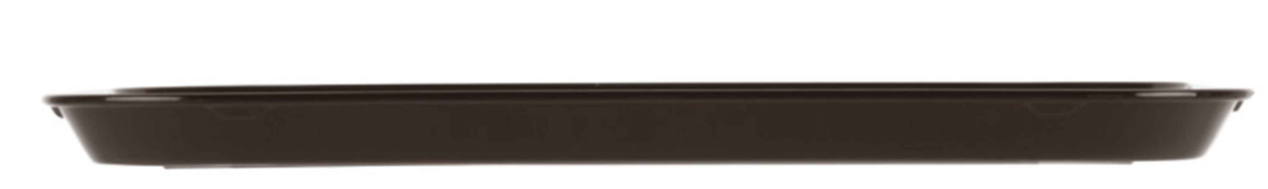 Bandeja antideslizante rectangular polipropileno 27 x 34.5cm castaño Cambro