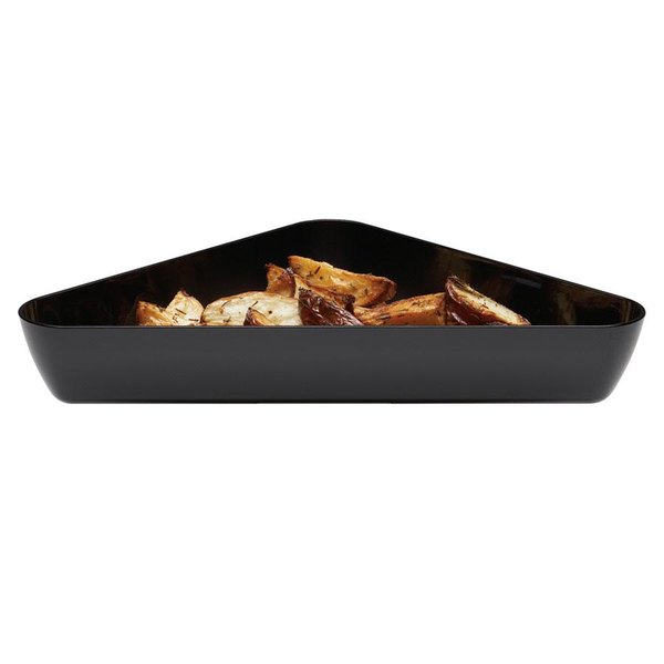 Bandeja exhibicion showfest triangular 2.8lt negro Cambro