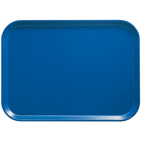 Bandeja fibra vidrio rectangular 36 x 46cm azul Cambro