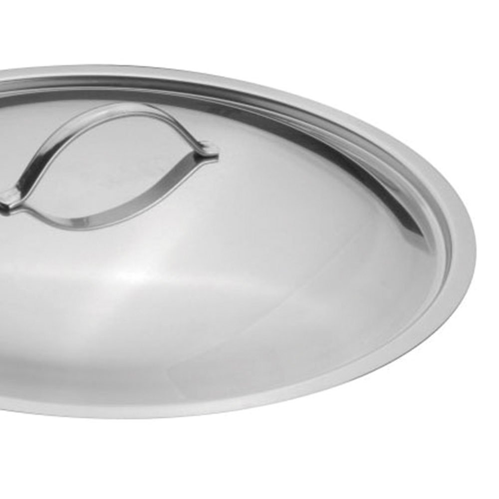 Tapa a.inox 40 cm brillante Ozti